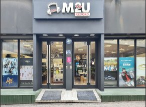 M2U storefront in Sinchon, Seoul