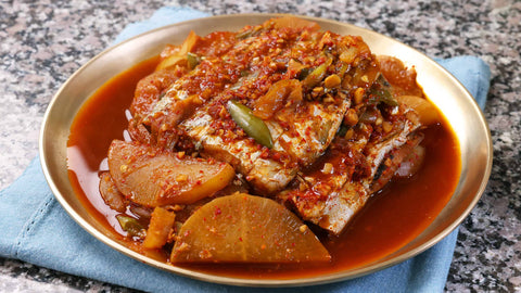 Saengseon Jorim, korean fish , korean leftover food recipe, boxing day