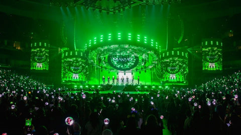 A K-pop concert