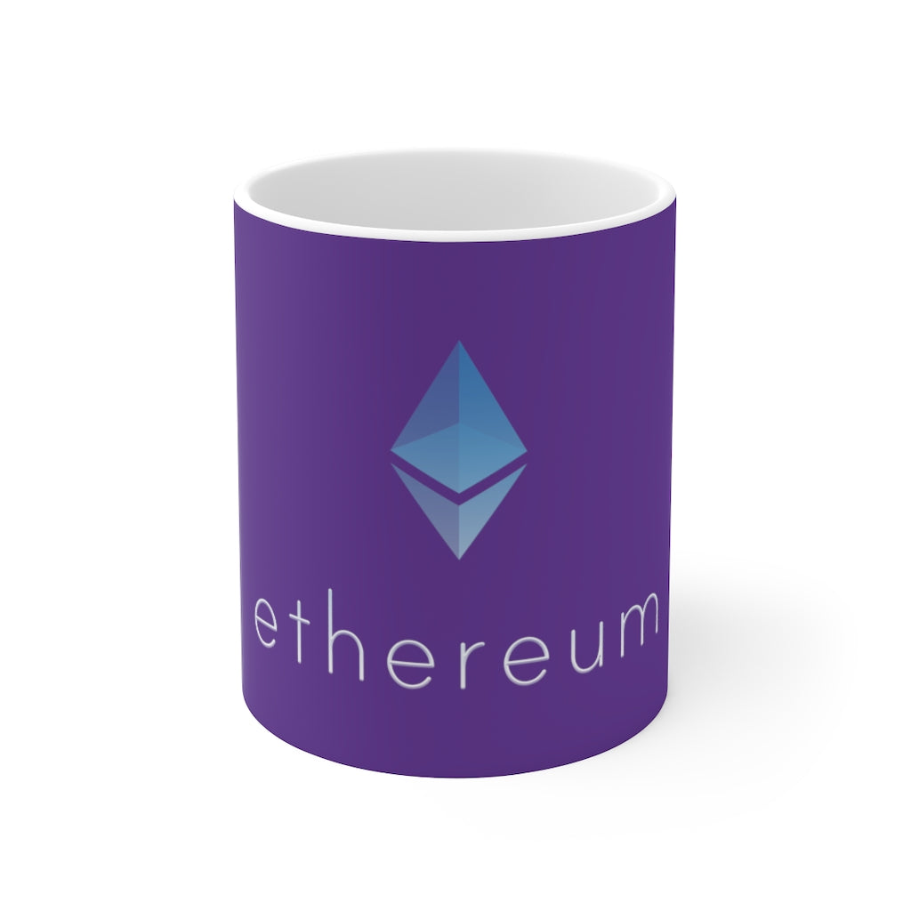 Ethereum ETH Crypto Mug 11oz - Cryptocurrency Gifts and ...