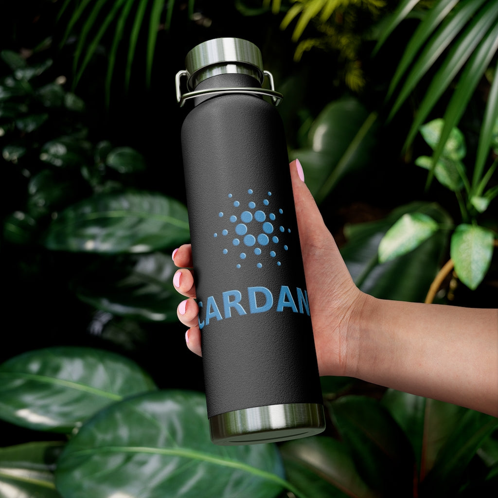 Cardano ADA Crypto Stainless Steel Bottle Vacuum Insulated ...