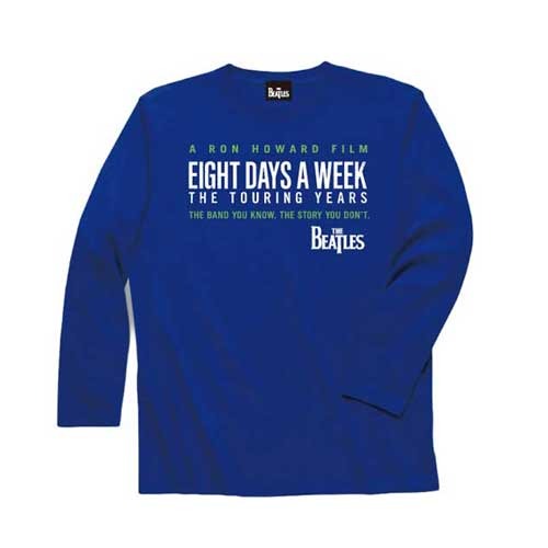 ザ・ビートルズ / The Beatles Eight Days A Week Logo Navy Tee【T 