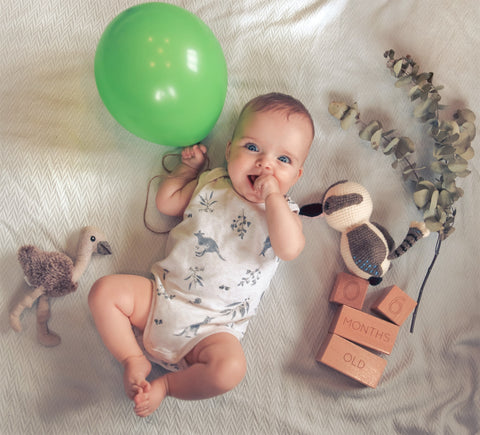 Baby Lincoln at 6 months old