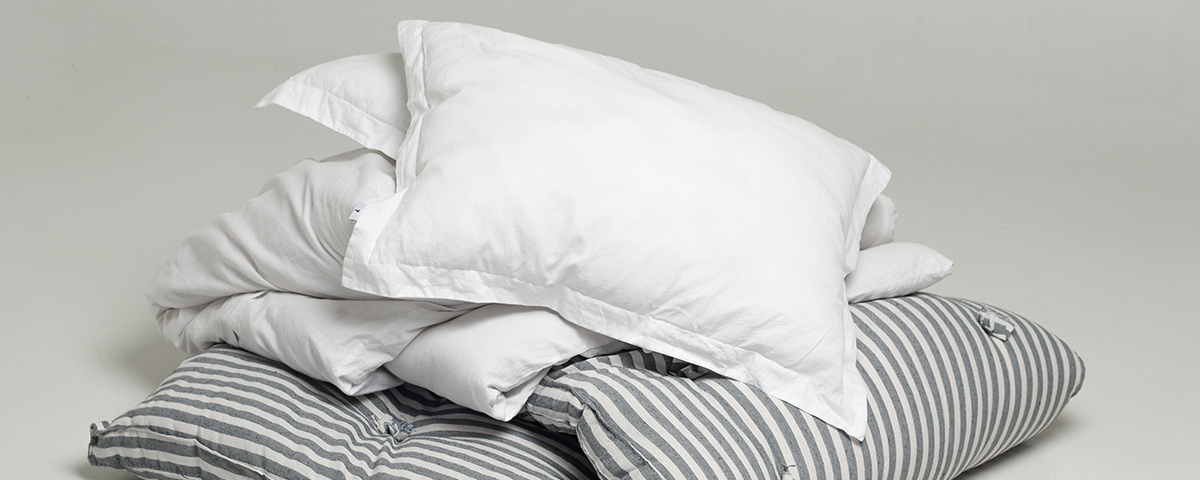 Double up the stuffing and fall back into a pile of pillows - the ultimate comfort.