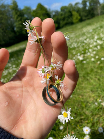 Eco Wood Rings | Matching Wedding Rings | Bespoke Jewellery Image 2