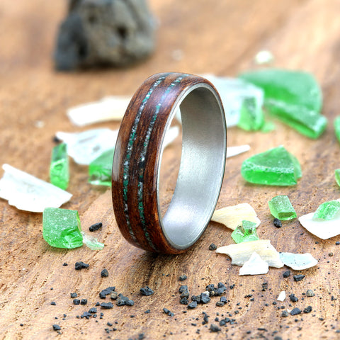 Eco Wood Rings - Men's Engagement Ring - Made With Love