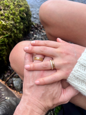 Eco Wood Rings - Tie the Knot Blog - AC2