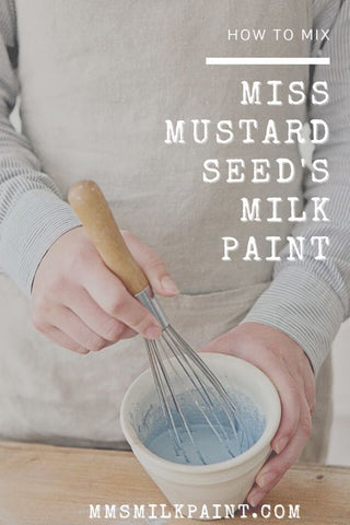 Chippy Vs. Smooth Milk Paint — Miss Mustard Seed's Milk Paint