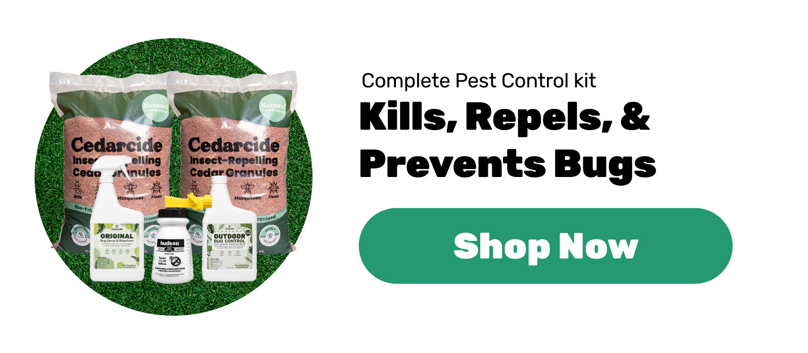 Cedarcide Bug-Free Lawn kit