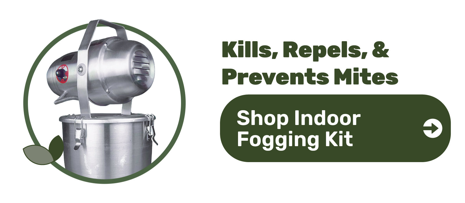 Cedarcide Indoor Fogging Kit for Killing and Repelling Mites