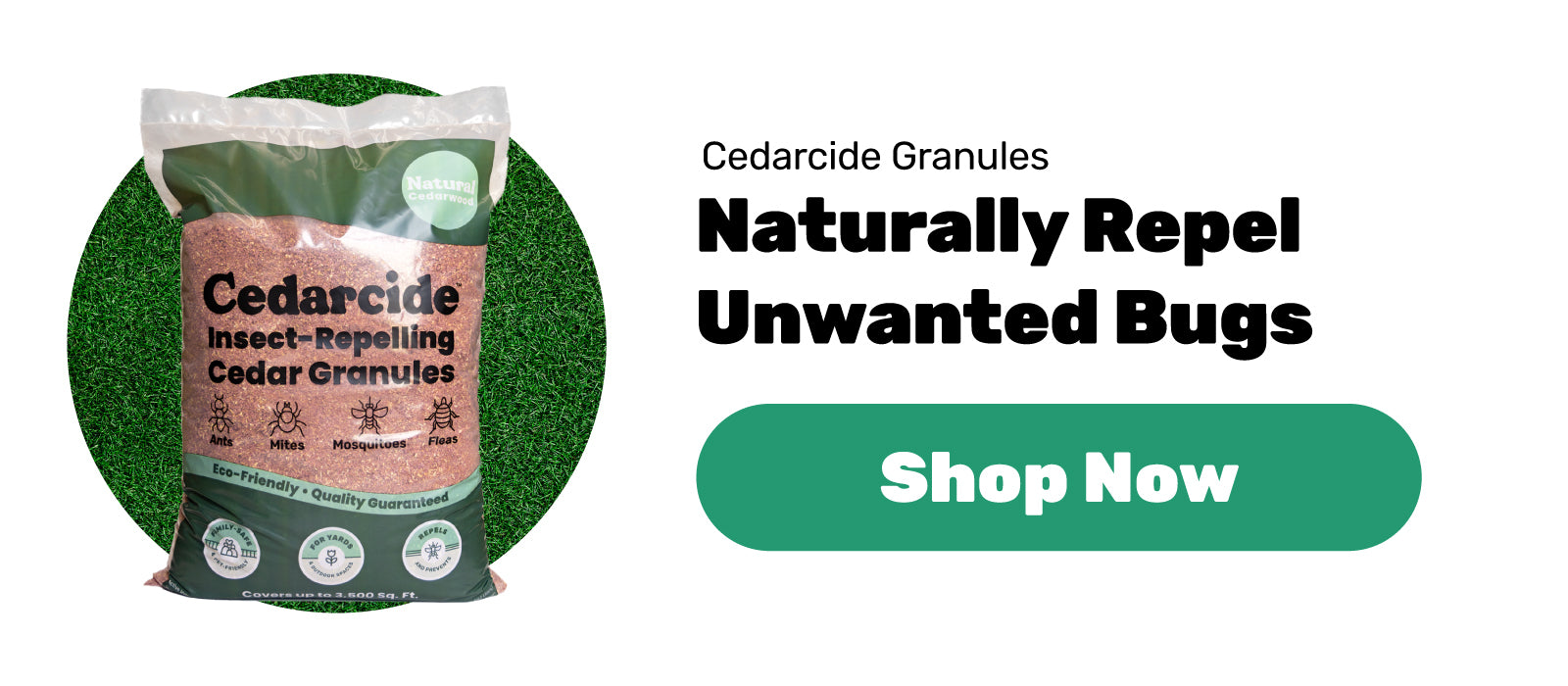 Cedarcide Bug-Repelling Cedar Granules, 100% Natural