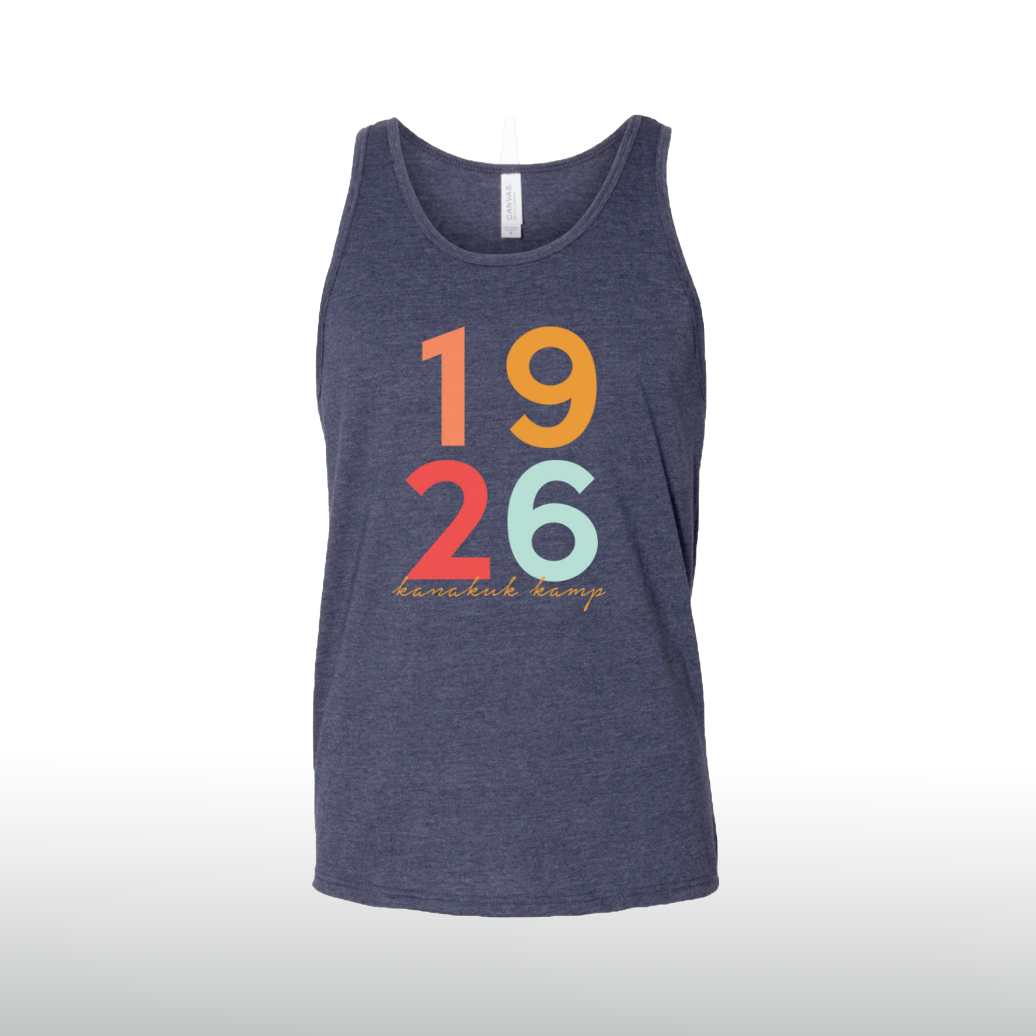 1926 Tank, Heather Navy - Kanakuk Store product image