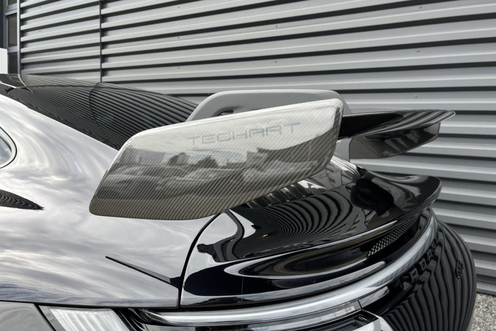 TECHART Rear Spoiler Wing End Plates L/R for 992 GT3