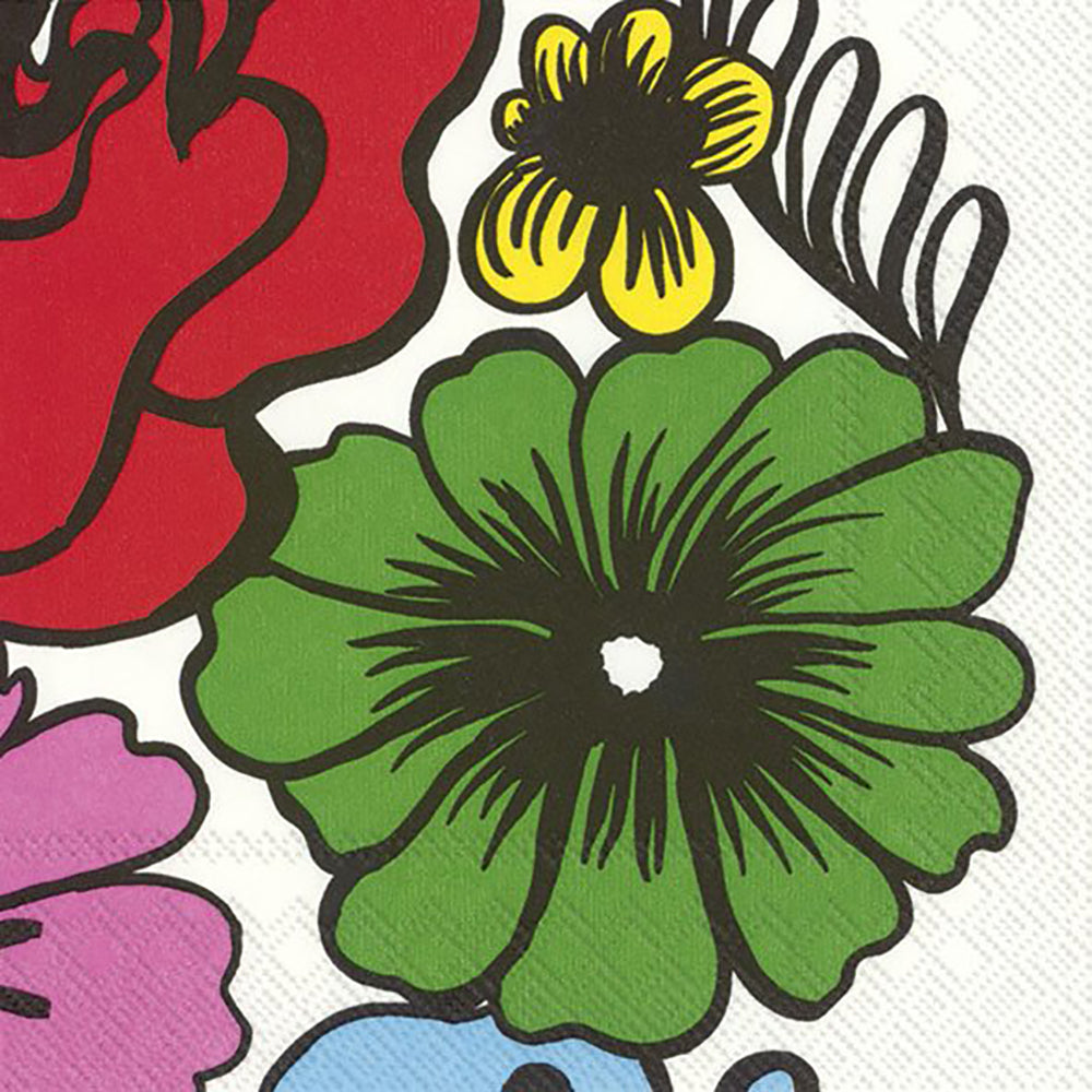Marimekko ELÄKÖÖN ELÄMÄ Green Floral IHR Paper Lunch Napkins 33 cm sq –  Most Delicious Designs