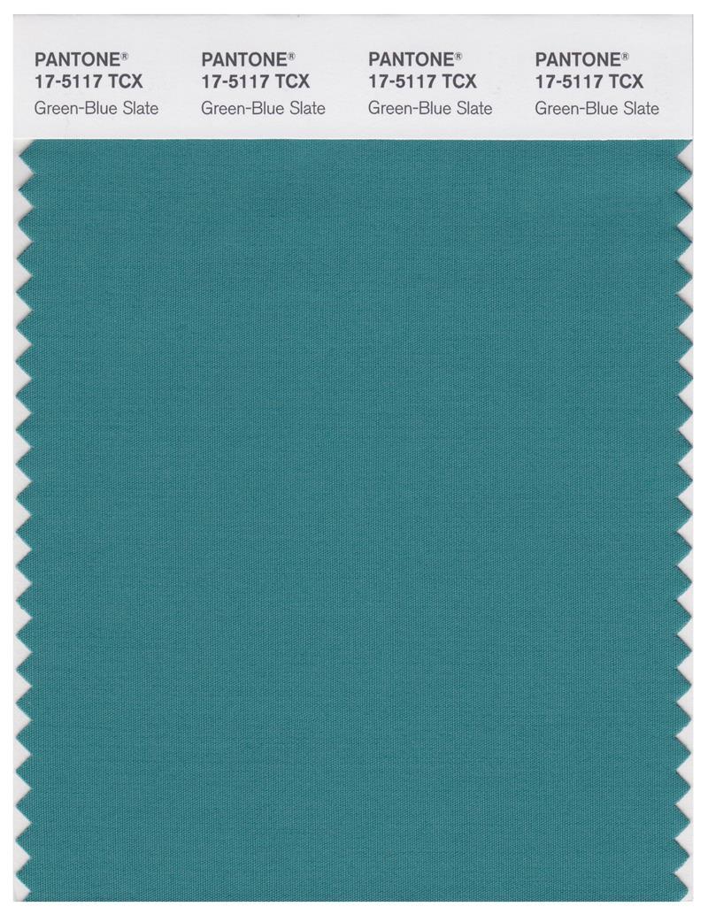 Pantone Smart 17-5117 TCX Color Swatch Card | Green-Blue Slate ...