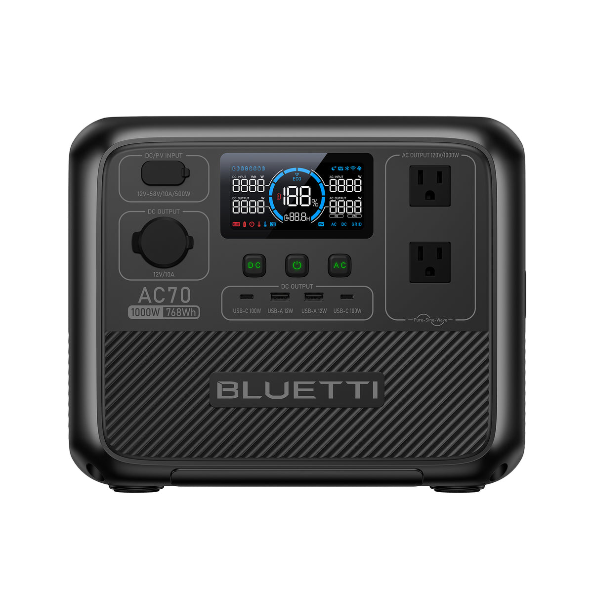 Groupe électrogène Bluetti Station électrique portable EB3A avec