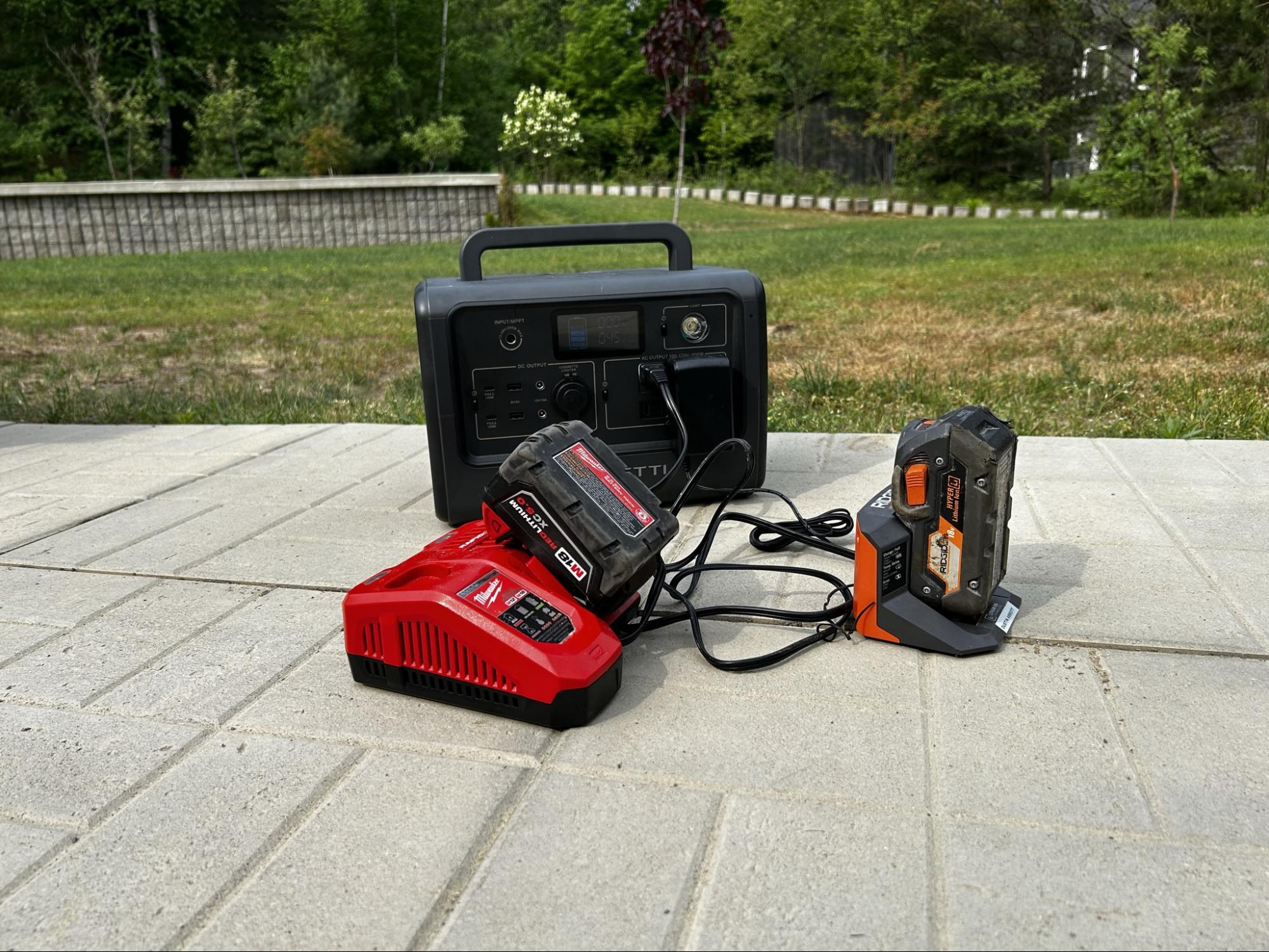 bluetti products with power tool