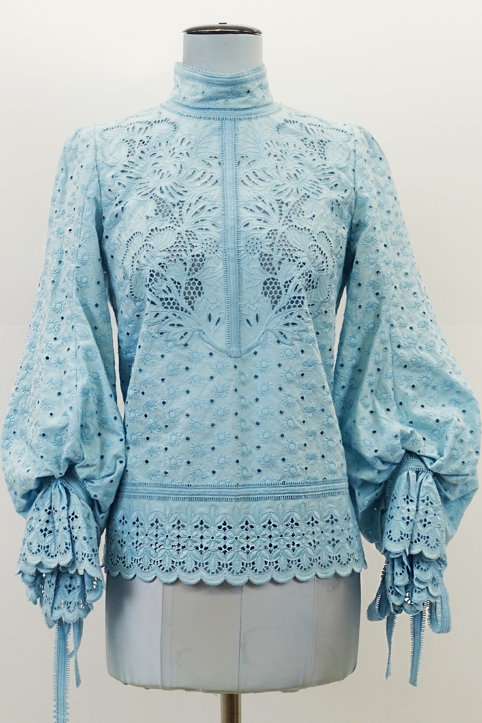 Eyelet blouse