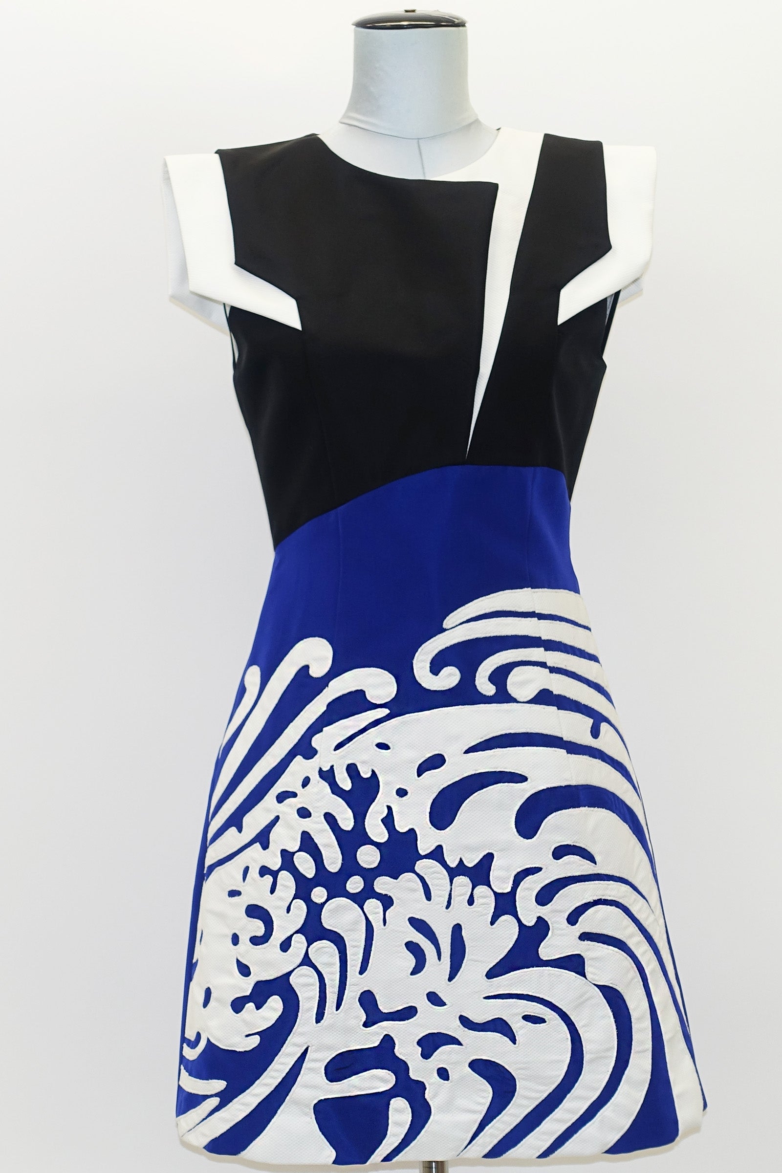 Hokusai inspired dress