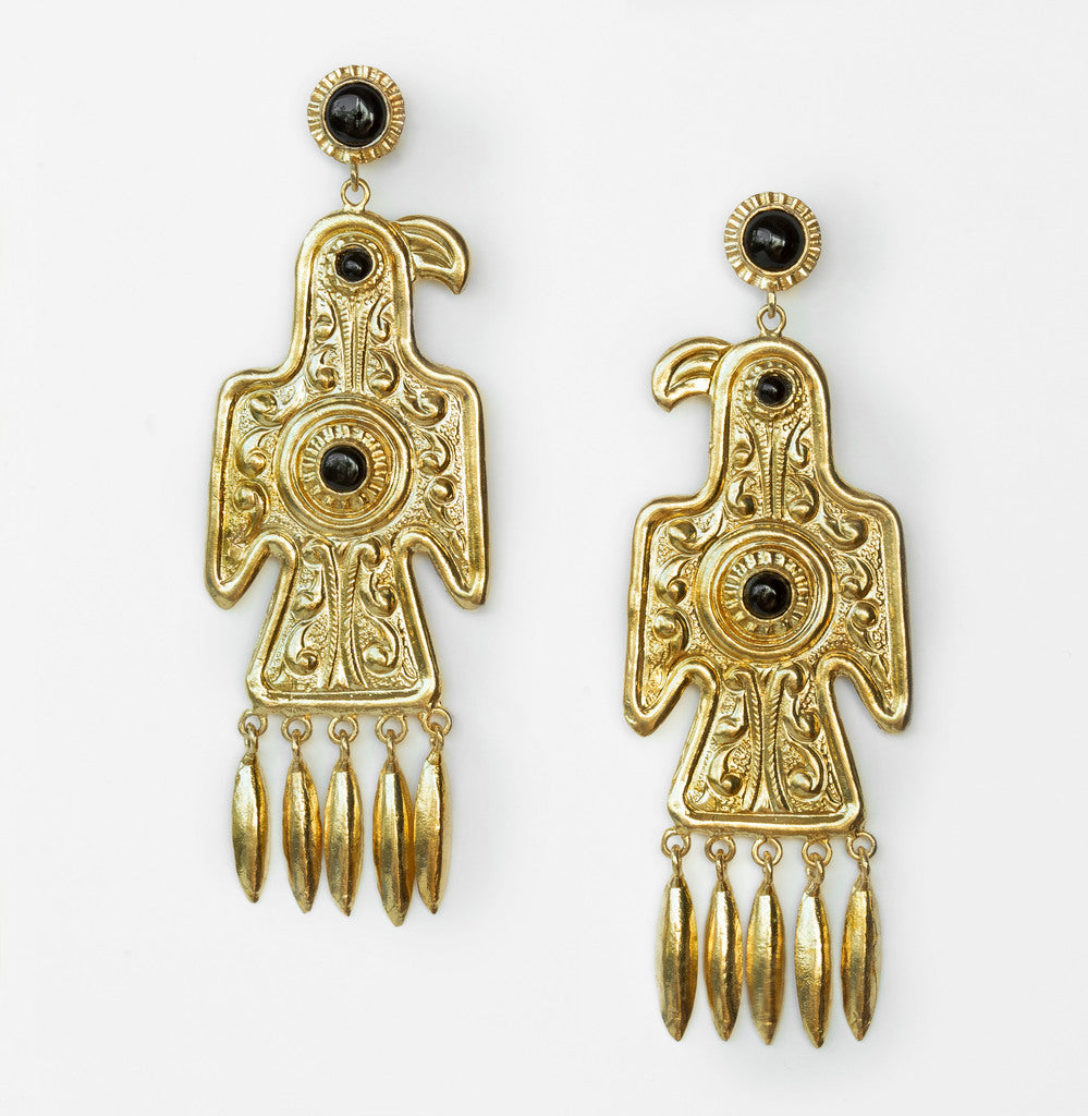 Boucles d'oreilles byzantine