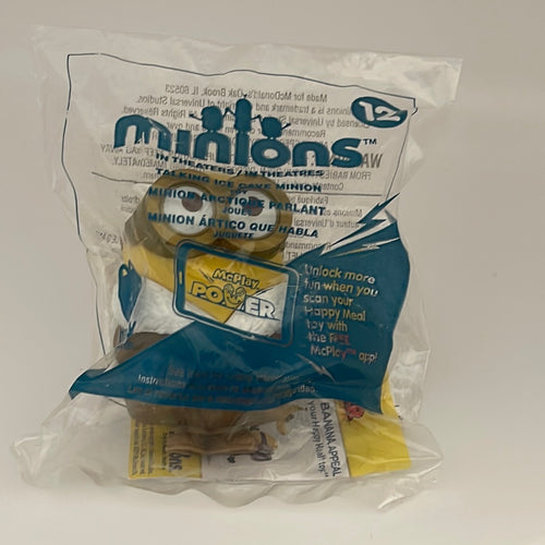 McDonald's 2015 Talking Minions Caveman Minion Toy #5 – Groovy61crafts