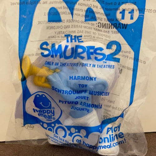 McDonald's 2013 Smurfs 2 Crazy Smurf Toy #12 – Groovy61crafts