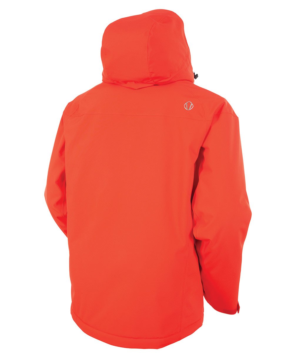Men's Vibe Waterproof Insulated Stretch Jacket with Removable Hood - Sunice