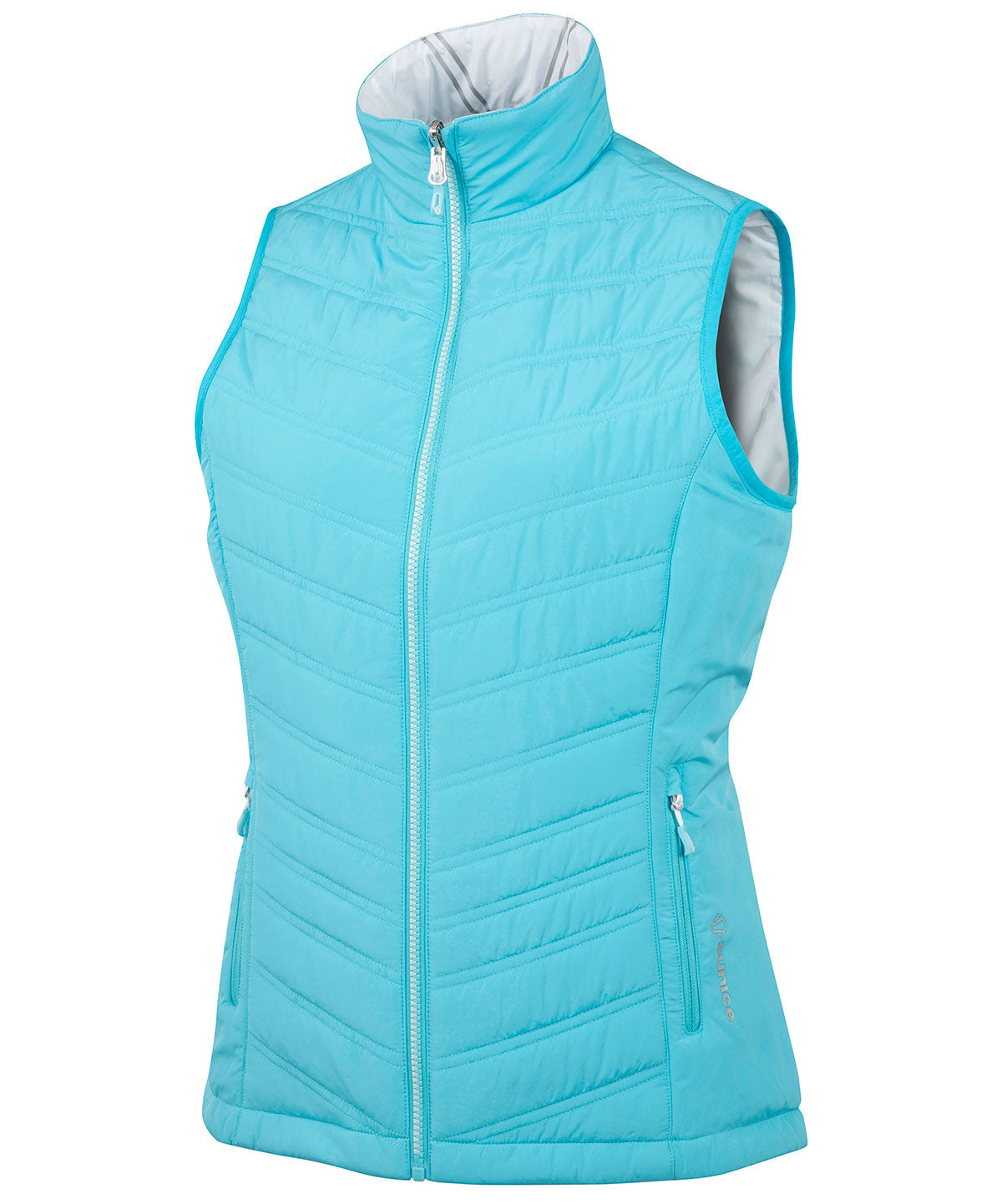 Sunisery Women's Winter Short Vest Lightweight Sleeveless Warm Cropped  Puffer Vest Padded Coat 