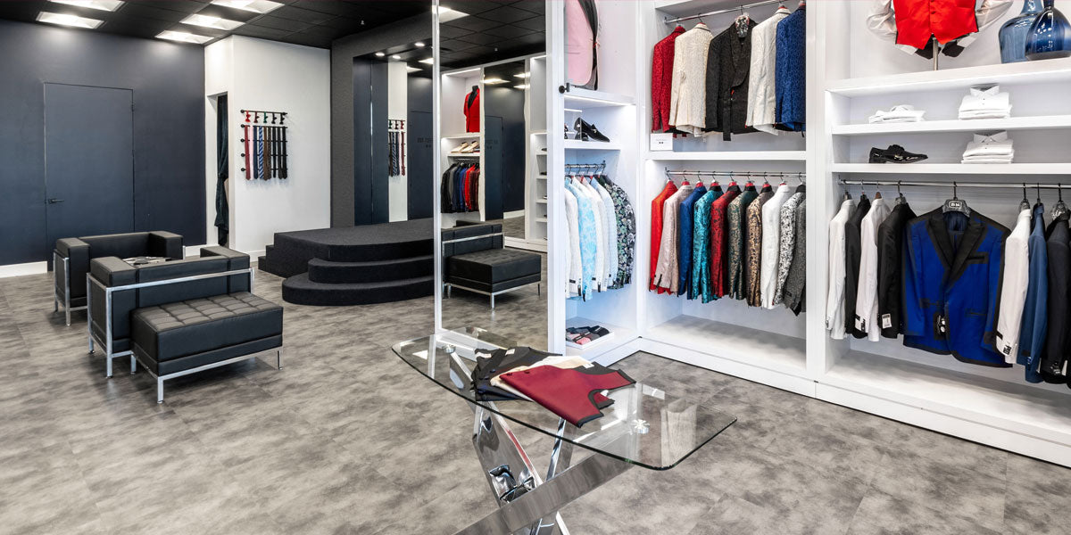 Showroom & Retail Store - Santa Clarita, CA | Perfect Tux