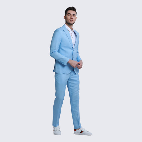 Light Blue Tux Jacket — styledbyDM