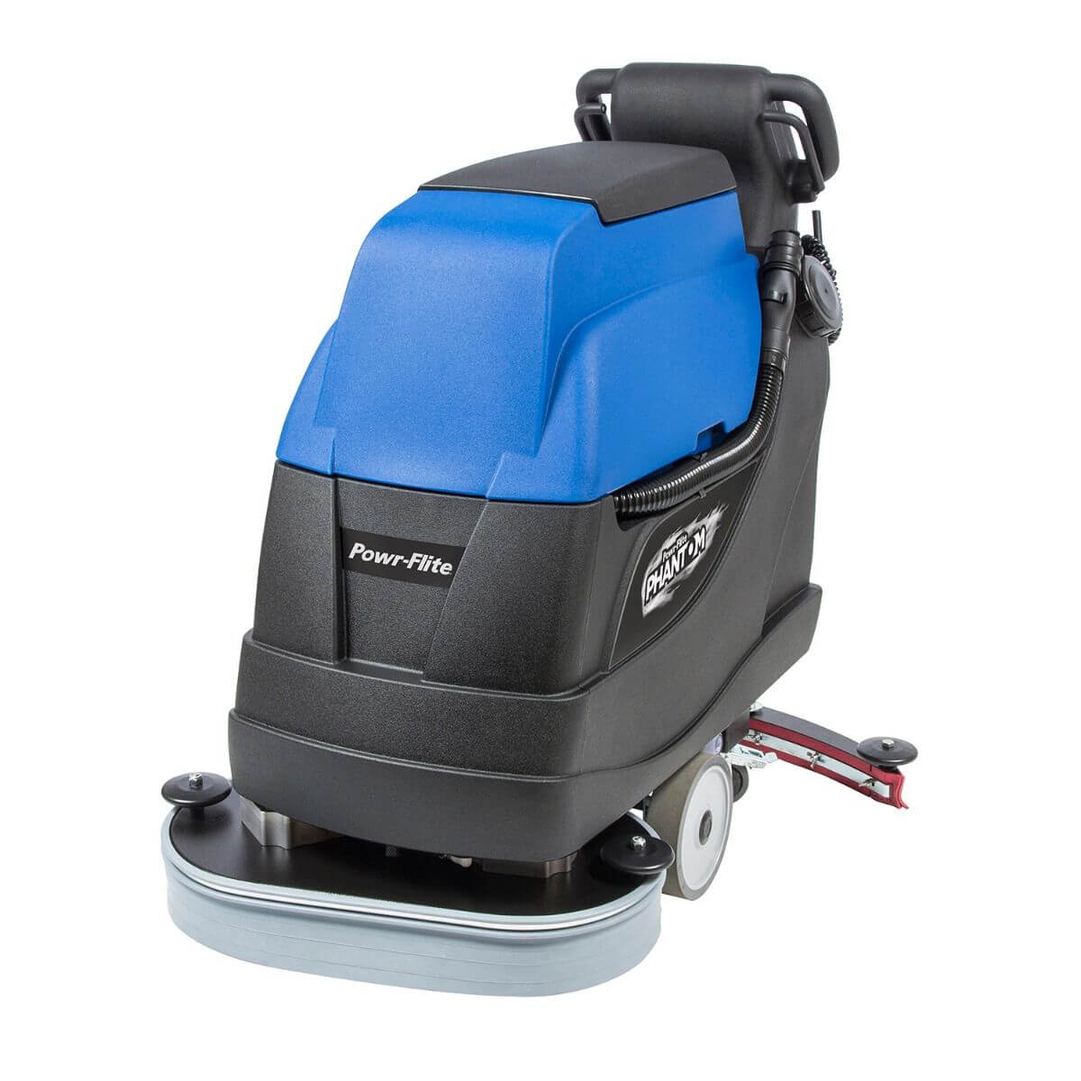 Powr-Flite Phantom 24" Traction-Drive Floor Scrubber