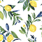 はがせる シール 壁紙 NU WALLPAPER / Lemon Drop Yellow Peel and Stick Wallpaper / NUS3161