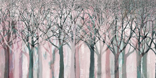 PHOTOWALL / Row of Trees Pink (e318489)