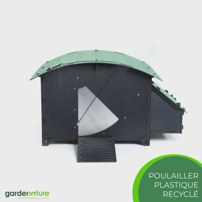 Poulailler en plastique XXL pour 8 à 15 poules u2013 Gardenature