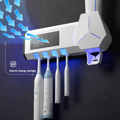 Toothbrush dispenser, Uv toothbrush holder