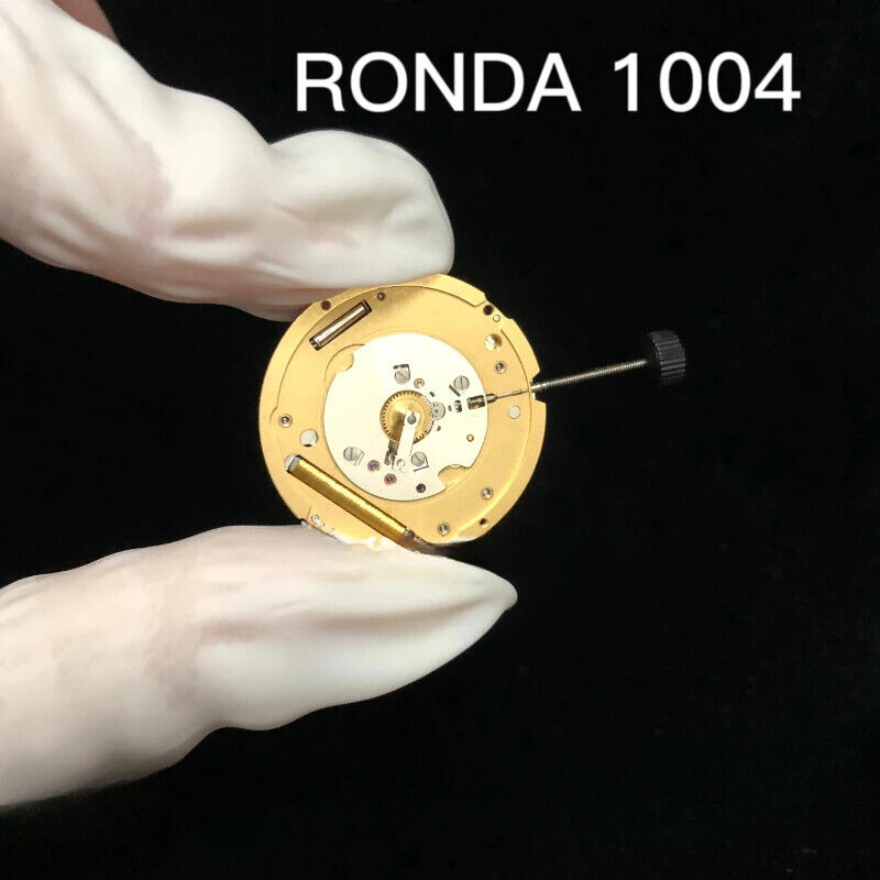 Upgrade Your Watch with Swiss-Made Ronda 1004 Quartz Movement 