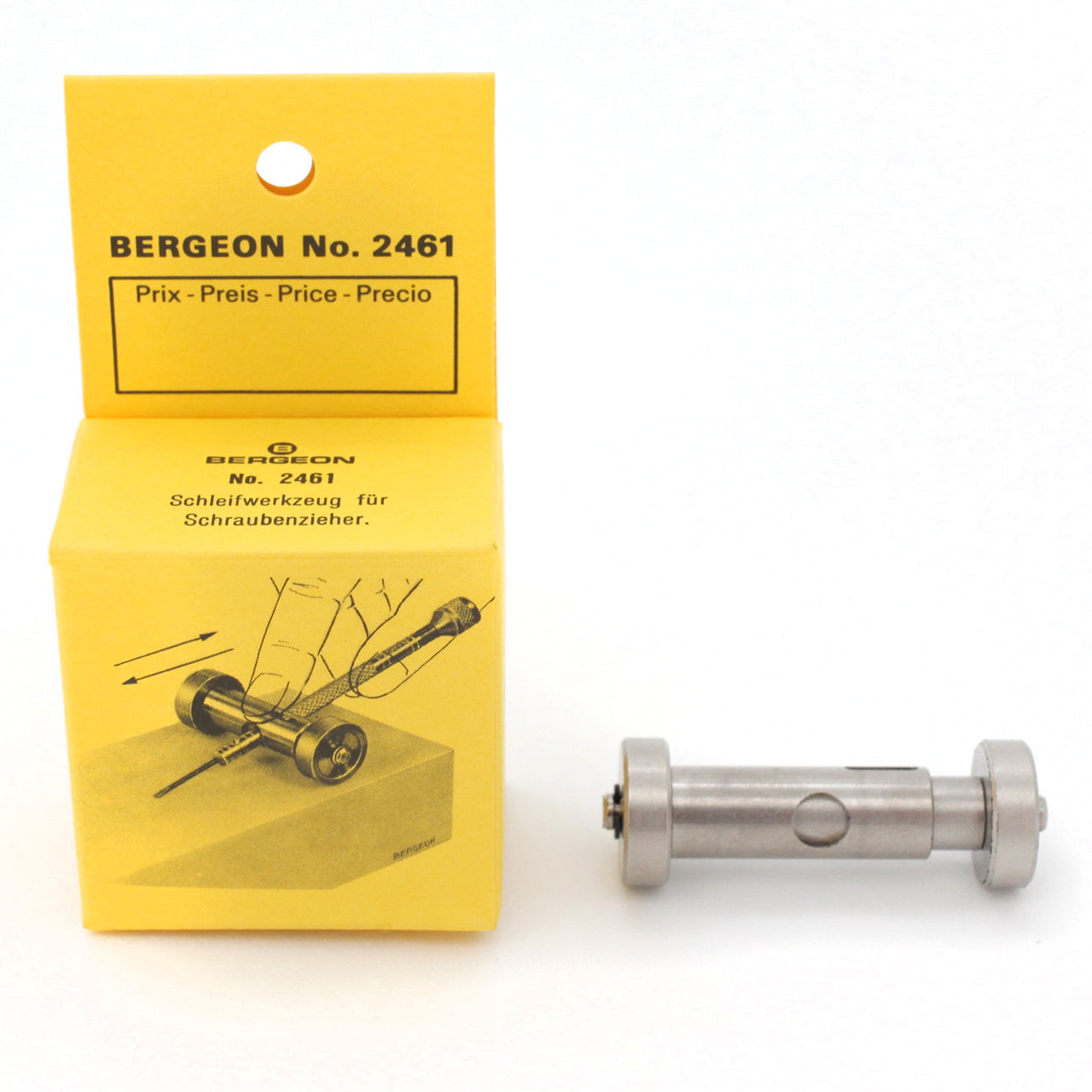 Bergeon 2461 Blade Sharpener for Screwdrivers: Precision Sharpening for Worn Blades 