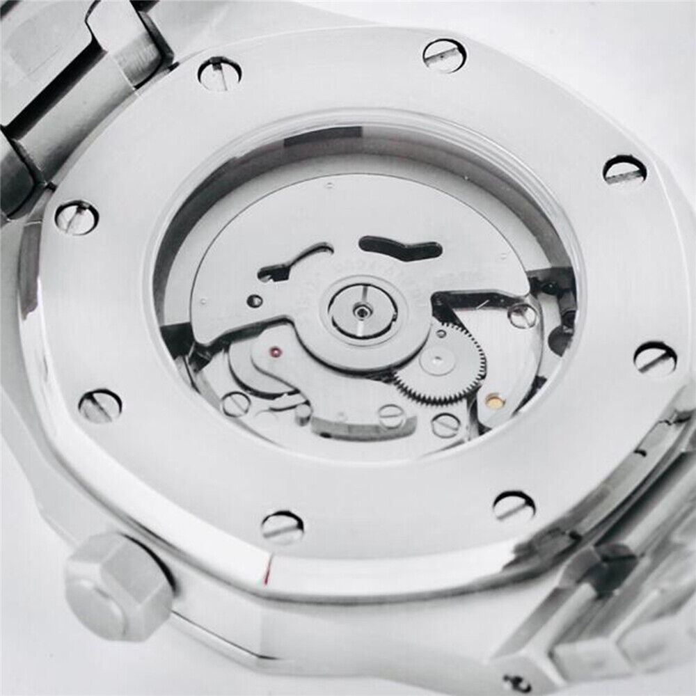 Stylish 41mm Men's Automatic Stainless Steel Watch with NH35 Movement and Sapphire Glass 