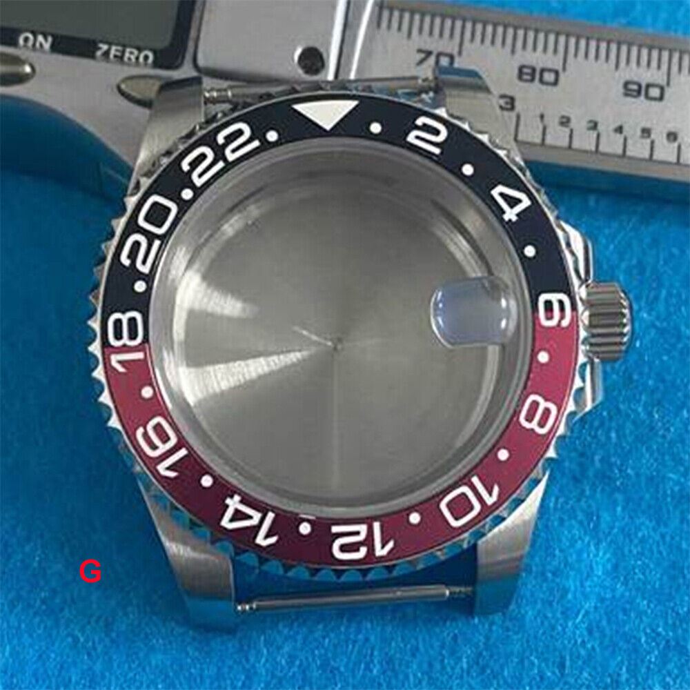 Premium 40MM NH35 Movement Watch Case with Sapphire Glass and Stainless Steel Finish 