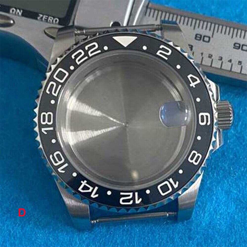 Premium 40MM NH35 Movement Watch Case with Sapphire Glass and Stainless Steel Finish 