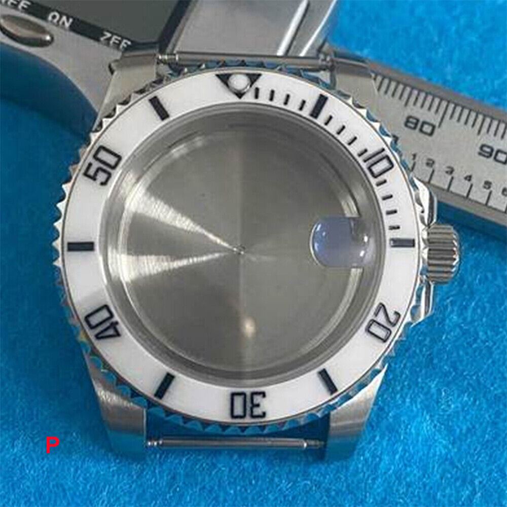 Premium 40MM NH35 Movement Watch Case with Sapphire Glass and Stainless Steel Finish 