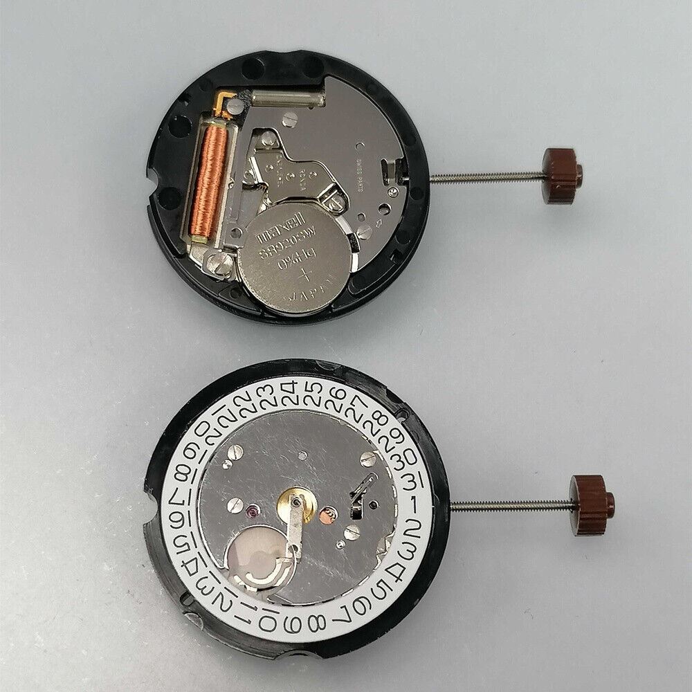 Ronda 505 Quartz Watch Movement Date At 3 Swiss Parts – GE SMART LTD.