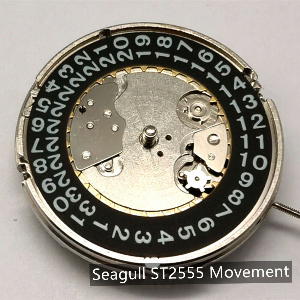 Upgrade Your Style with ST25 Seagull Automatic Watch Movement - Big Date Feature Included 