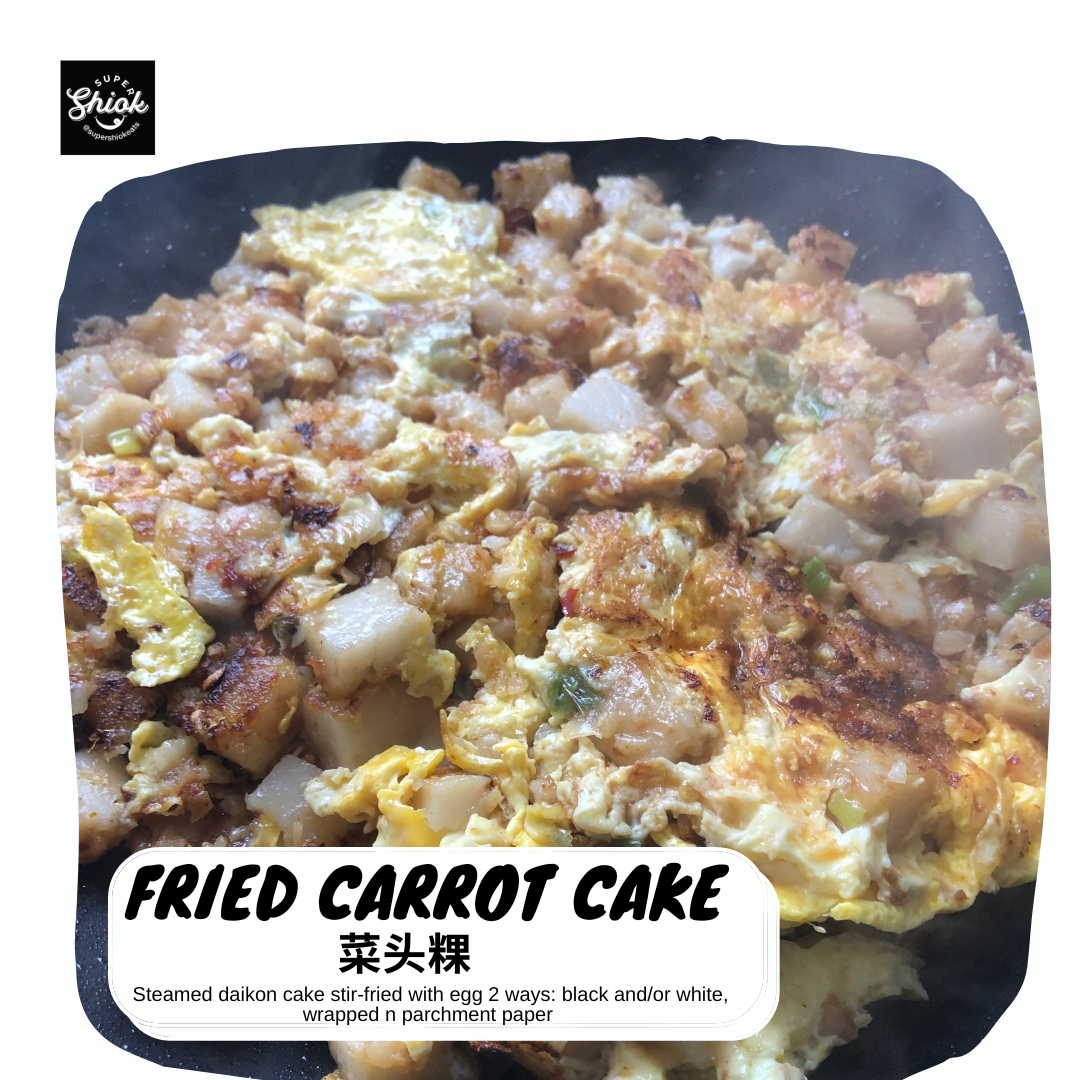 Singapore Style Fried Carrot Cake – Black Or White? | Hungry Peepor