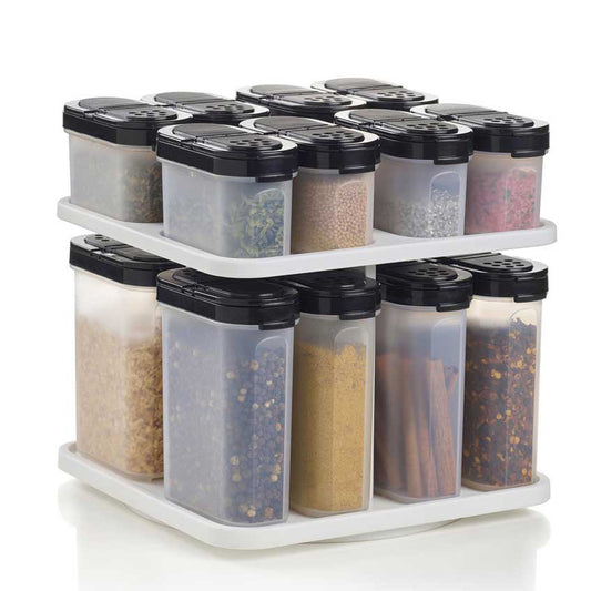 Spice Rack Carousel with Auto Measuring –