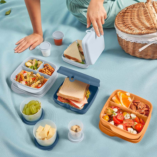 Tupper con compartimentos portaalimentos IGLOO EXAPANDABLE BENTO