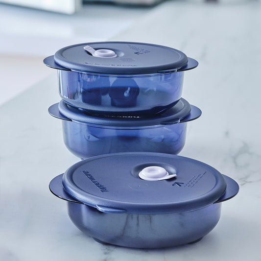 Tupperware Crystalwave Microwave Cup Mug Heat N Serve Vent Lid CHOICE Color  3155 With Lid Blue Gray 