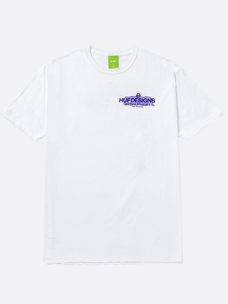 HUF Mailorder T-Shirt - White - The Boredroom Store HUF