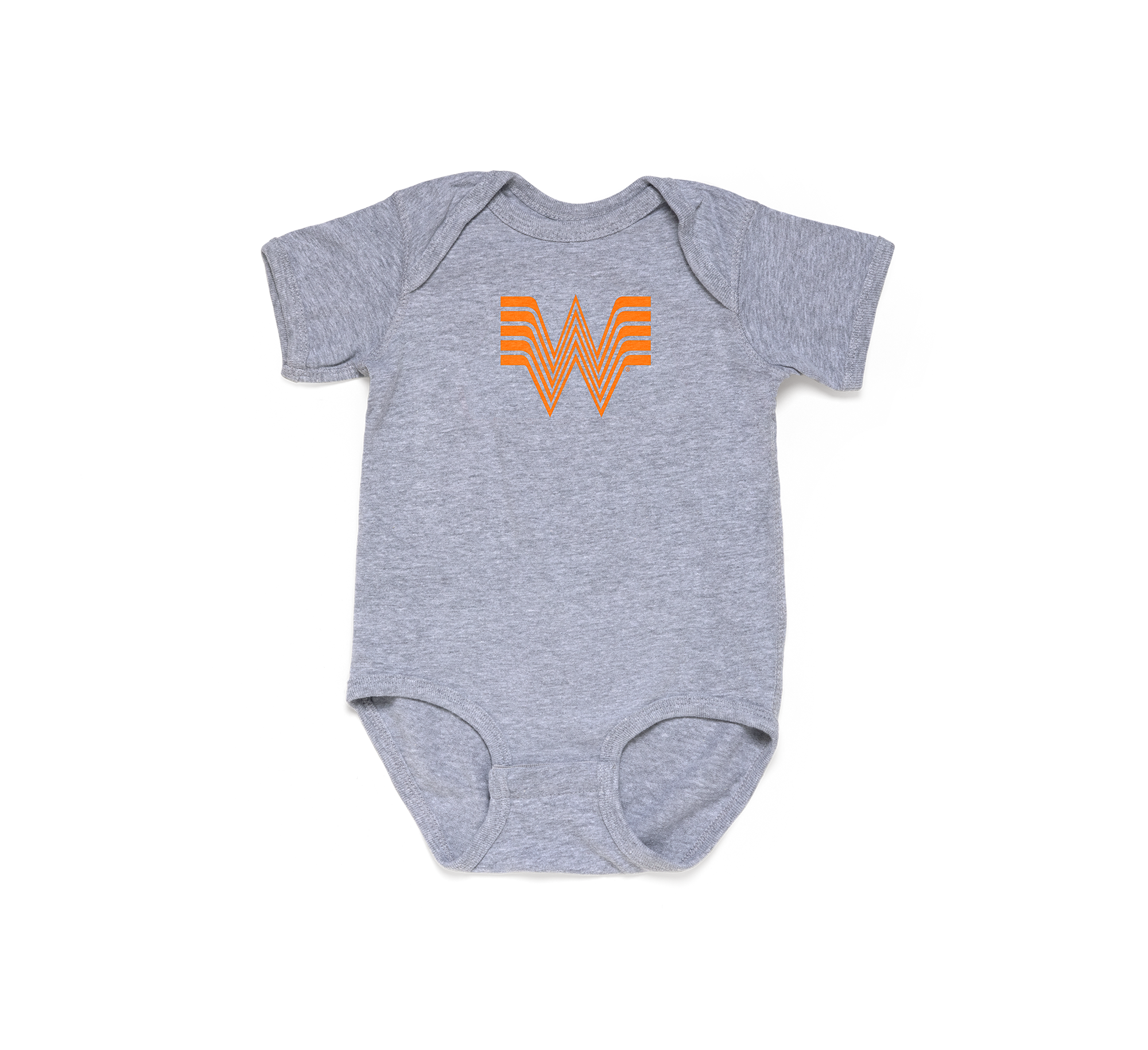 Grey Flying W Baby Bodysuit