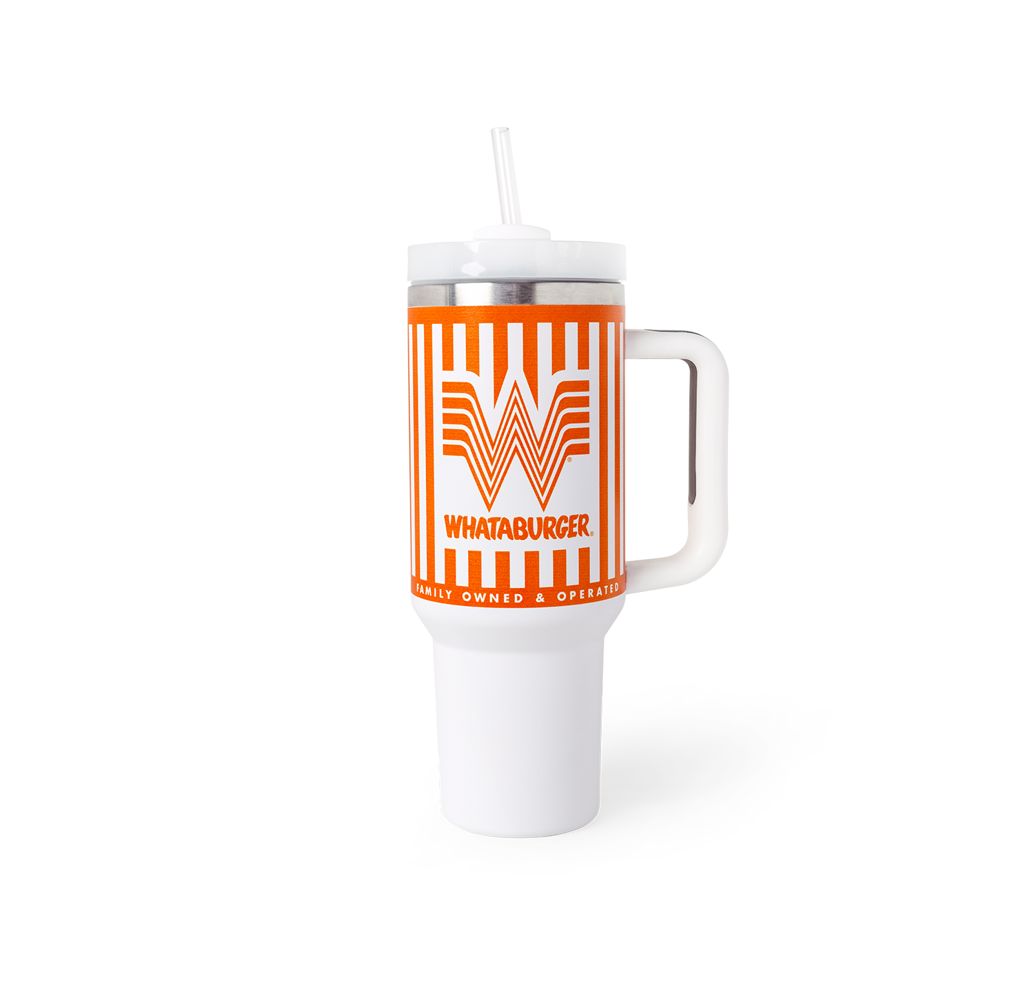 40oz Striped Tumbler - Whataburger product image